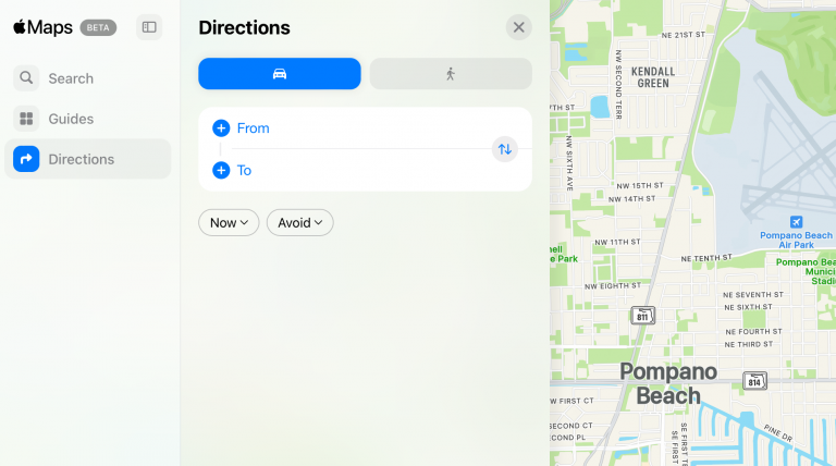 Apple Maps finally arrives on the web